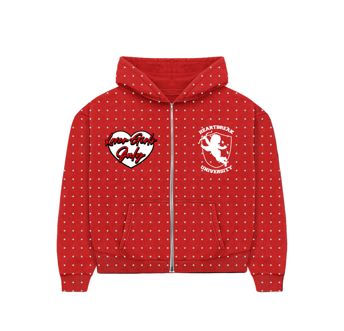 Ruby Lovers Only Zip Up